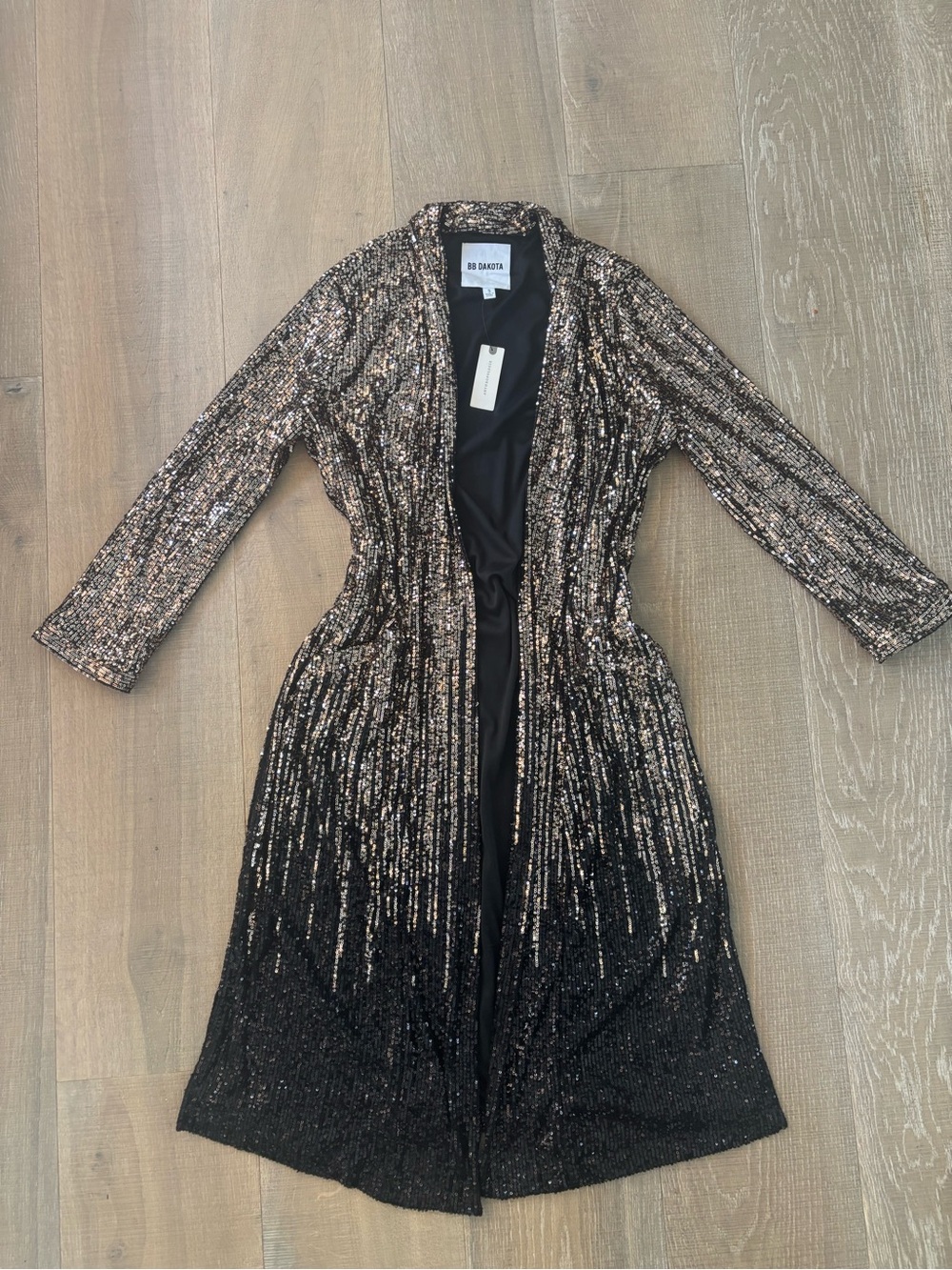 Anthropologie Dulcinea Sequin Duster - Picture 5 of 6